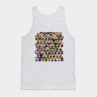 QWA 50 shows pop vinyl Tank Top